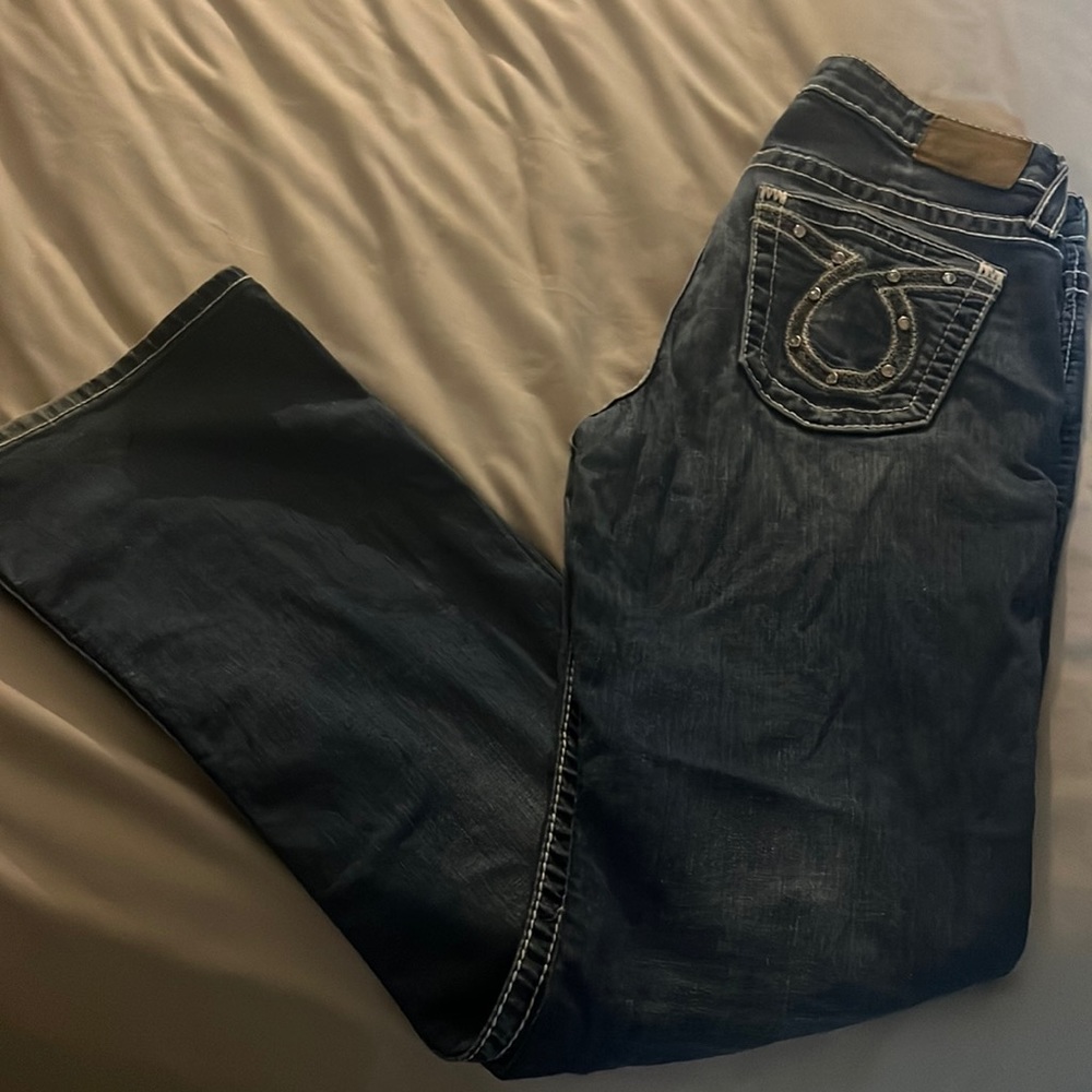 Big star flared bottoms, jeans